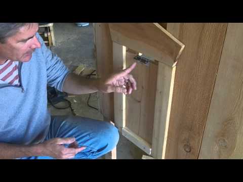 You are currently viewing A simpler self-locking predator-proof sliding chicken coop door concept