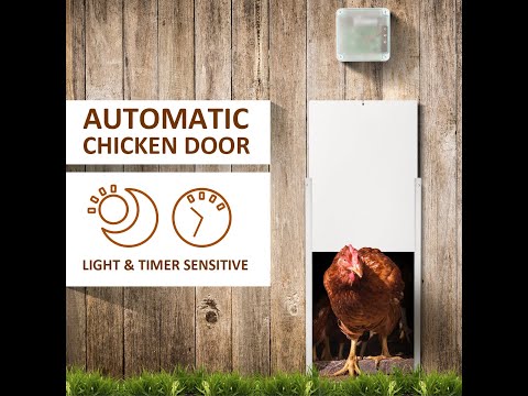 You are currently viewing New Automatic Chicken Coop Door Auto Door Opener Cage Closer Timer/ Light Sensor