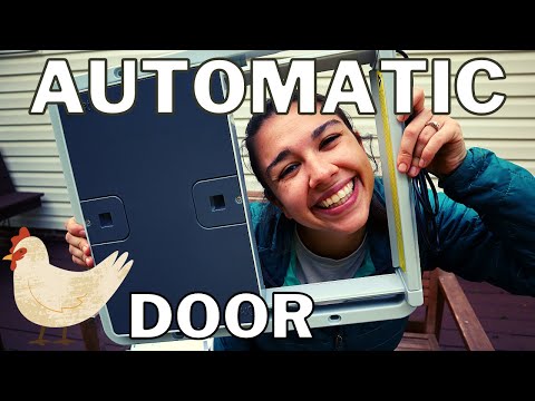 You are currently viewing Programming and Installing OMLET AUTO DOOR | Easiest Automatic Chicken Coop Door | Coop Improvements