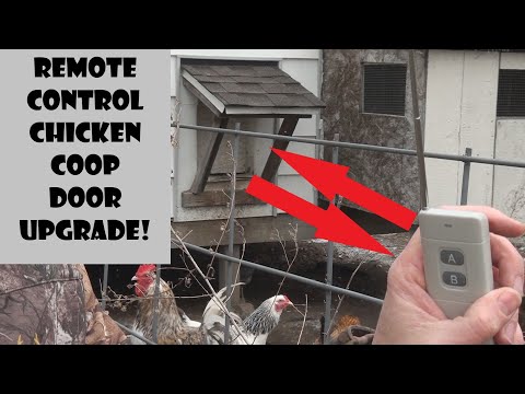 You are currently viewing Remote Control Chicken Coop Door | Chicken Coop Upgrade