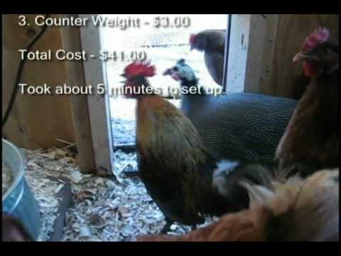You are currently viewing Automatic Chicken Coop Door using a drapery motor