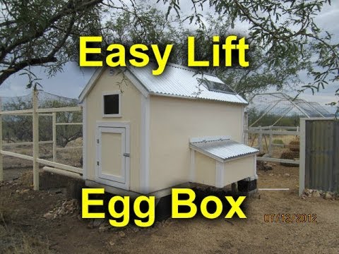 Read more about the article Chicken Coop Easy Lift Egg Door