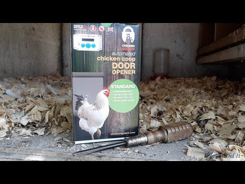 You are currently viewing Chicken Guard automatic chicken coop door opener~How I Did It~