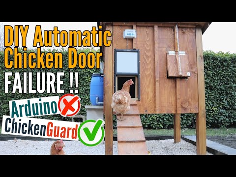 Read more about the article DIY Automatic Chicken Coop Door |  FAILURE !!