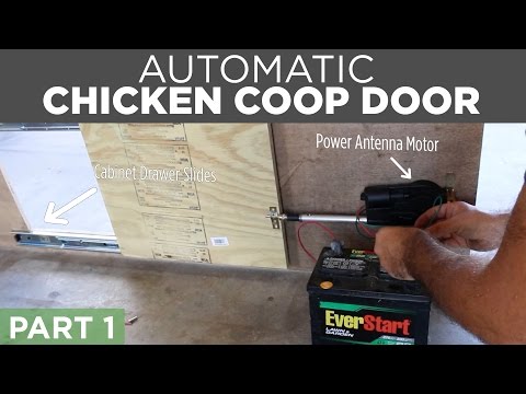 You are currently viewing DIY Automatic Chicken Coop Door Opener Build | PART 1