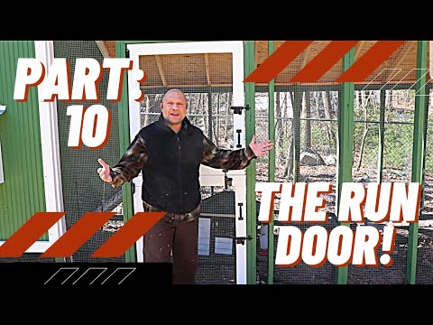 You are currently viewing Epic chicken run door. Most Epic DIY Chicken Coop Build Part 10.