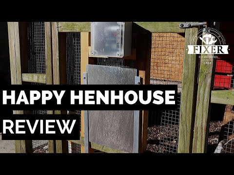 Read more about the article Happy Henhouse Automatic Chicken Coop Door Opener REVIEW