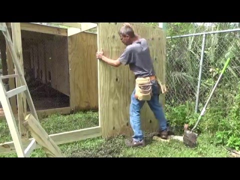You are currently viewing THE CHICKEN COOP. Expanding Again. How to make the cage door.