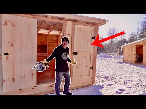 You are currently viewing This 1 Skill will Save me $1000s (Custom Doors) Chicken Coop Build